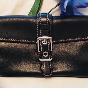 NWOT Coach soft leather wristlet/wallet